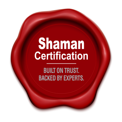 Shaman Certification Logo